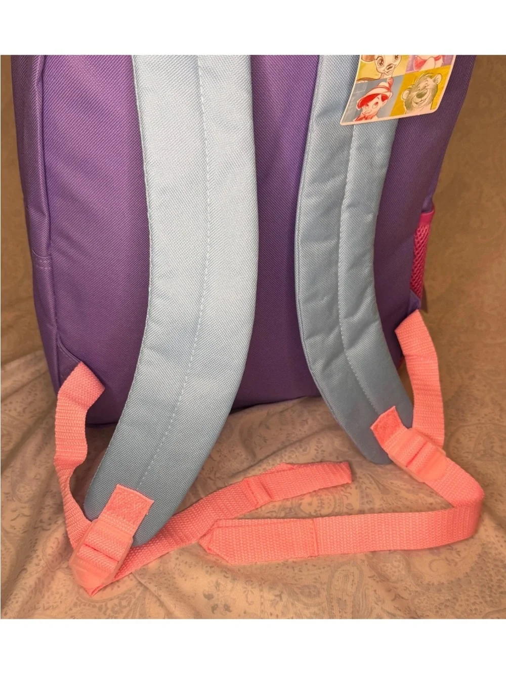 Marie The Aristocats 2 Piece Standard Backpack and attachable Lunch Bag Set